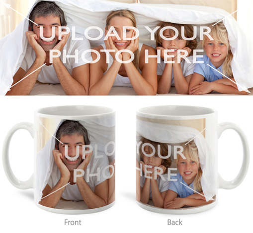 Photo Upload Mug - Full Wrap Picture