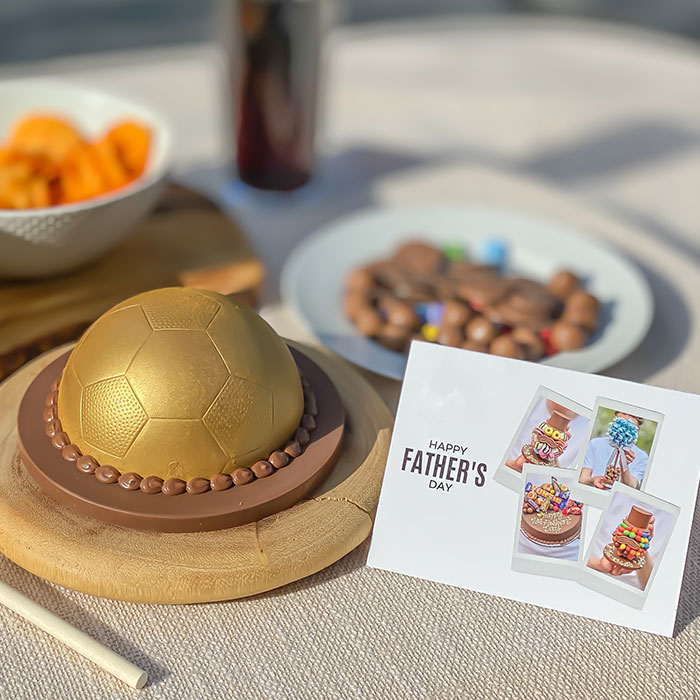 Personalised Mini Gold Smash Football