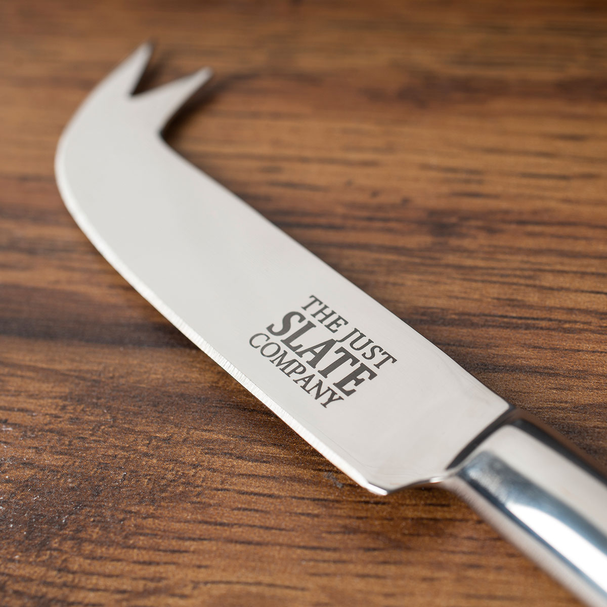 Engraved Silver Cheese Knife