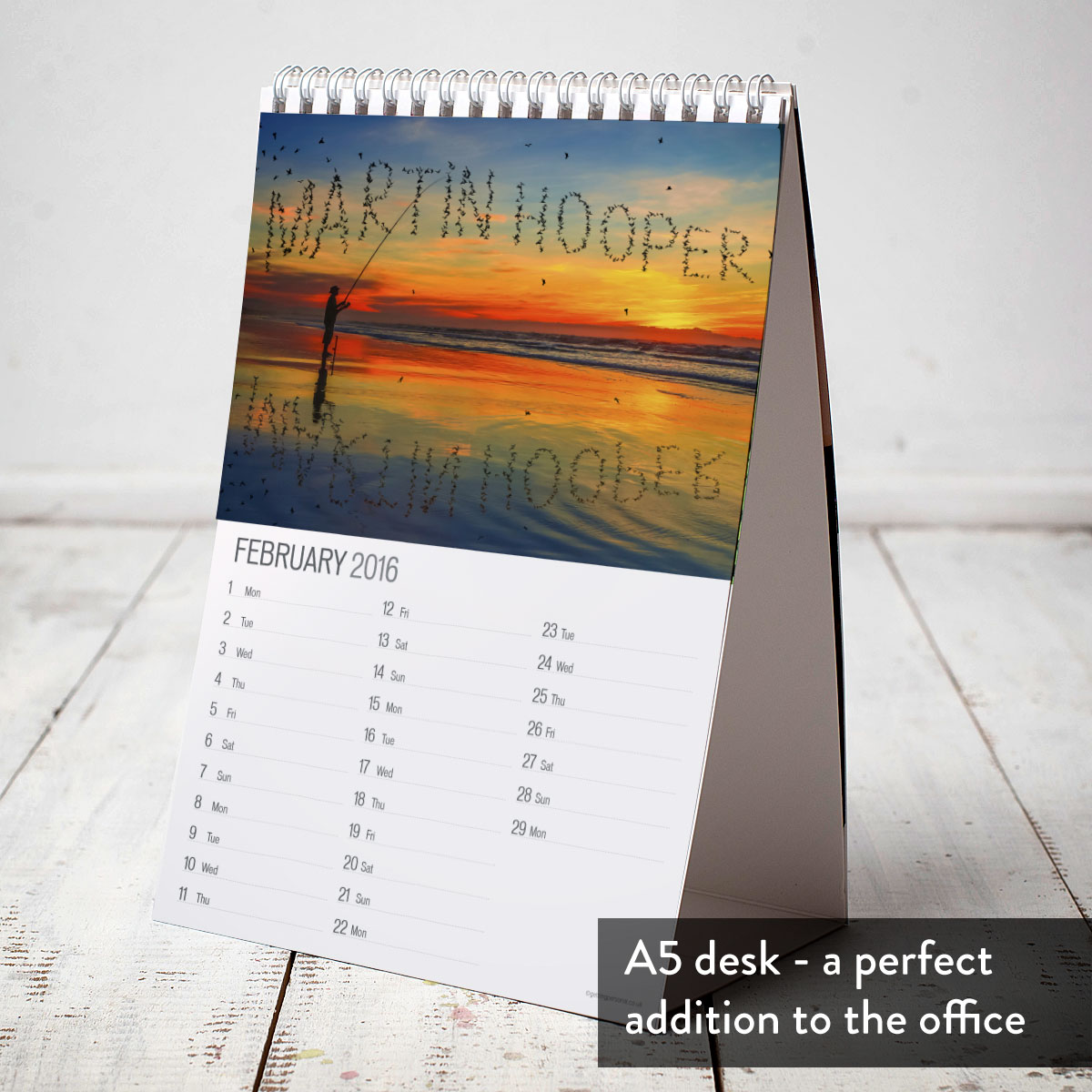 Personalised Fishing Calendar - New Edition