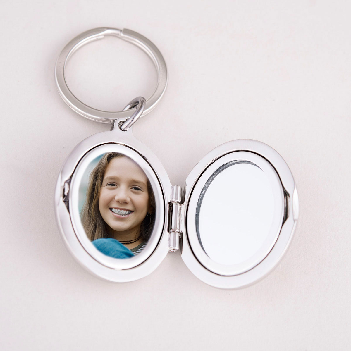 Engraved Photo Key Ring
