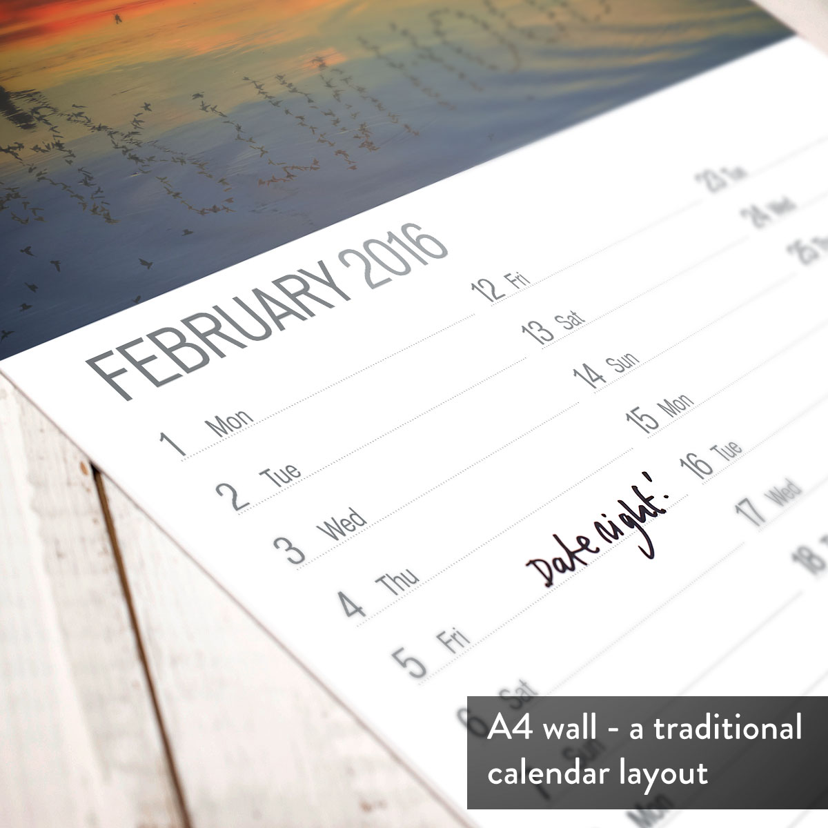 Personalised Fishing Calendar - New Edition
