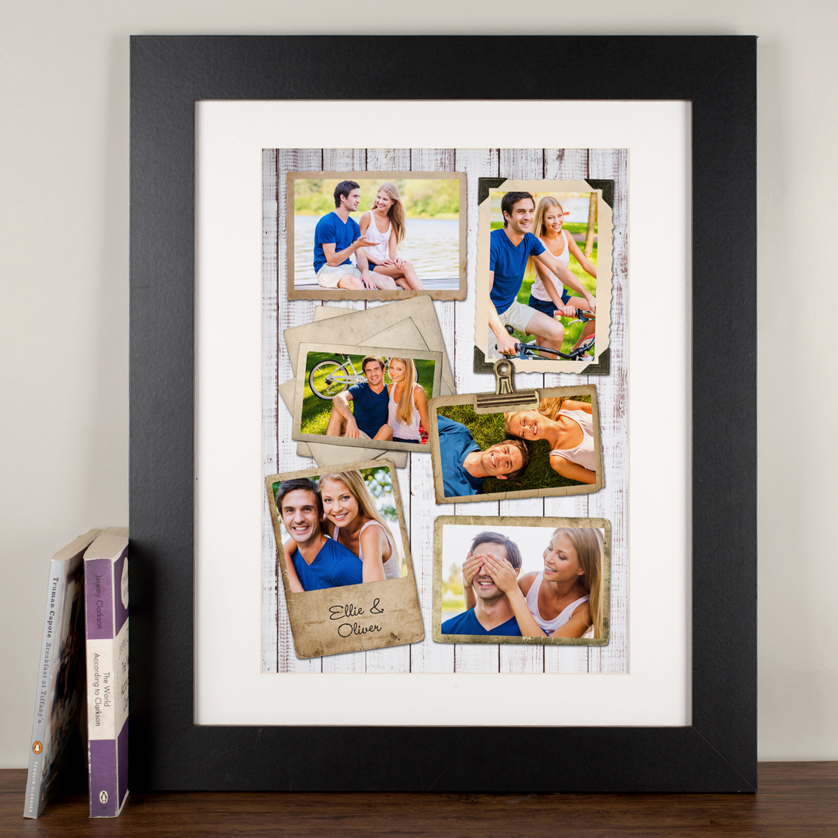 Photo Upload Framed Print - Vintage Frames