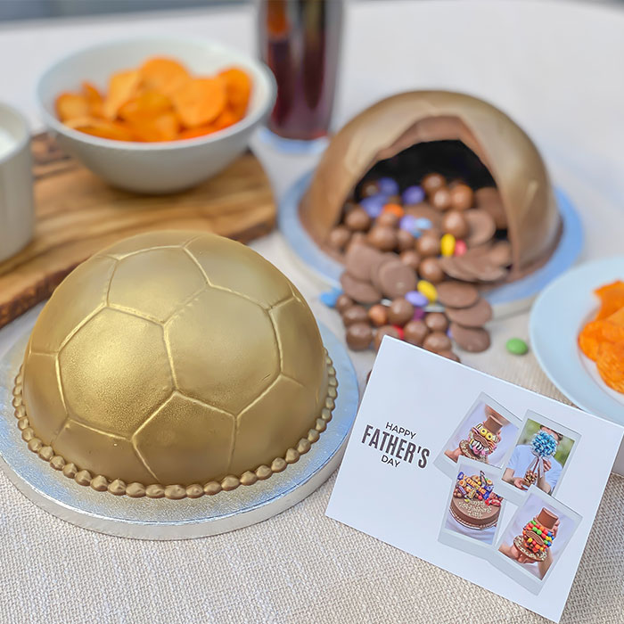 Personalised Gold Smash Football