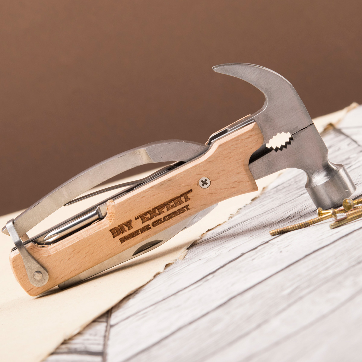 Personalised Hammer Multi-Tool - DIY Expert