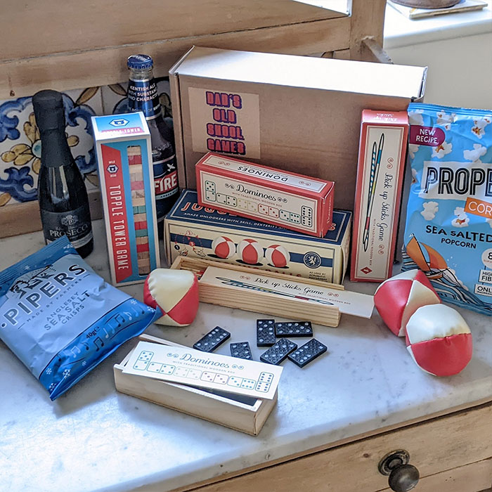 Personalised Retro Games Box Night In