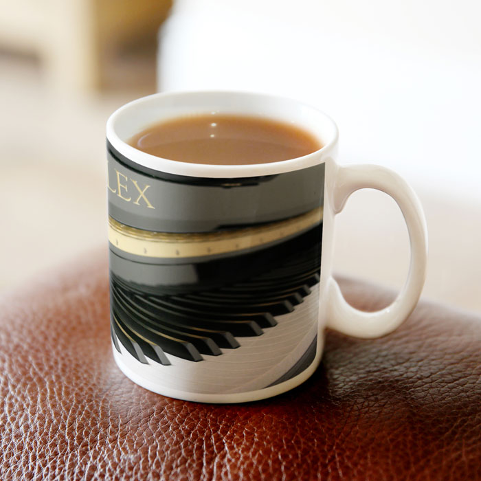 Personalised Mug - Piano