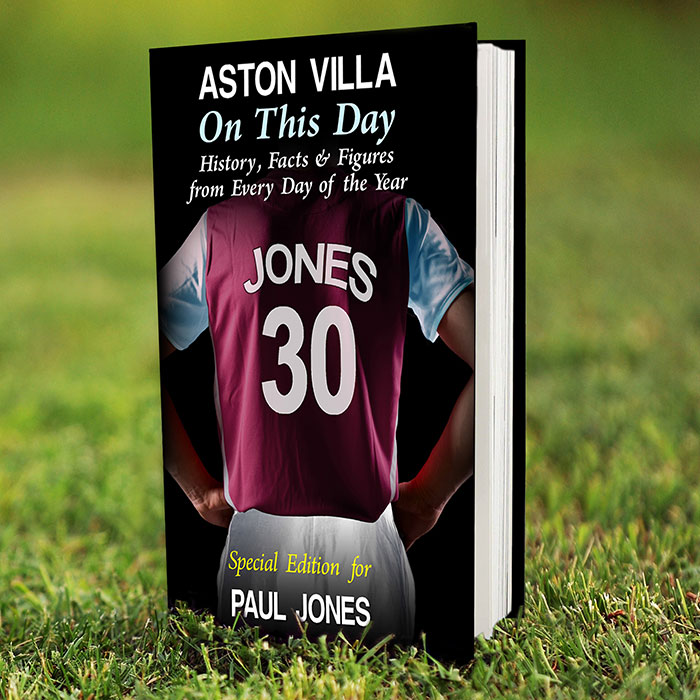 Personalised Football Team On This Day Book