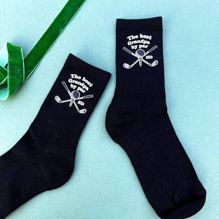 Personalised Sports Socks for Golfers