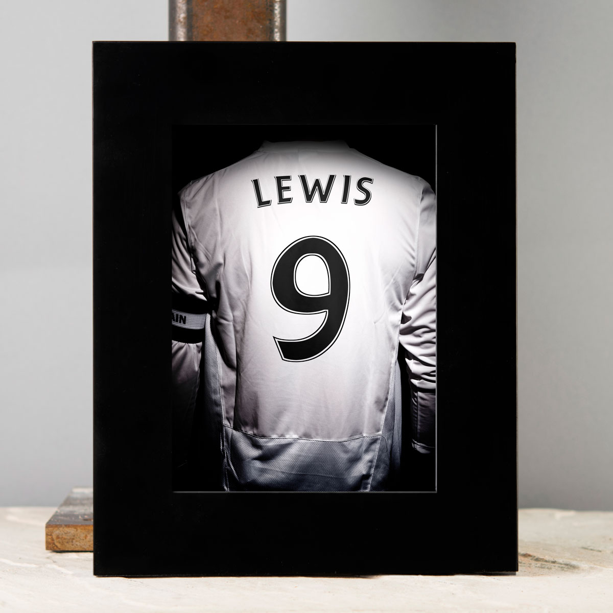 Personalised Framed Print - Football Shirt