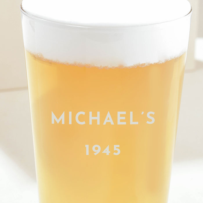 Create Your Own - Personalised Pint Glass