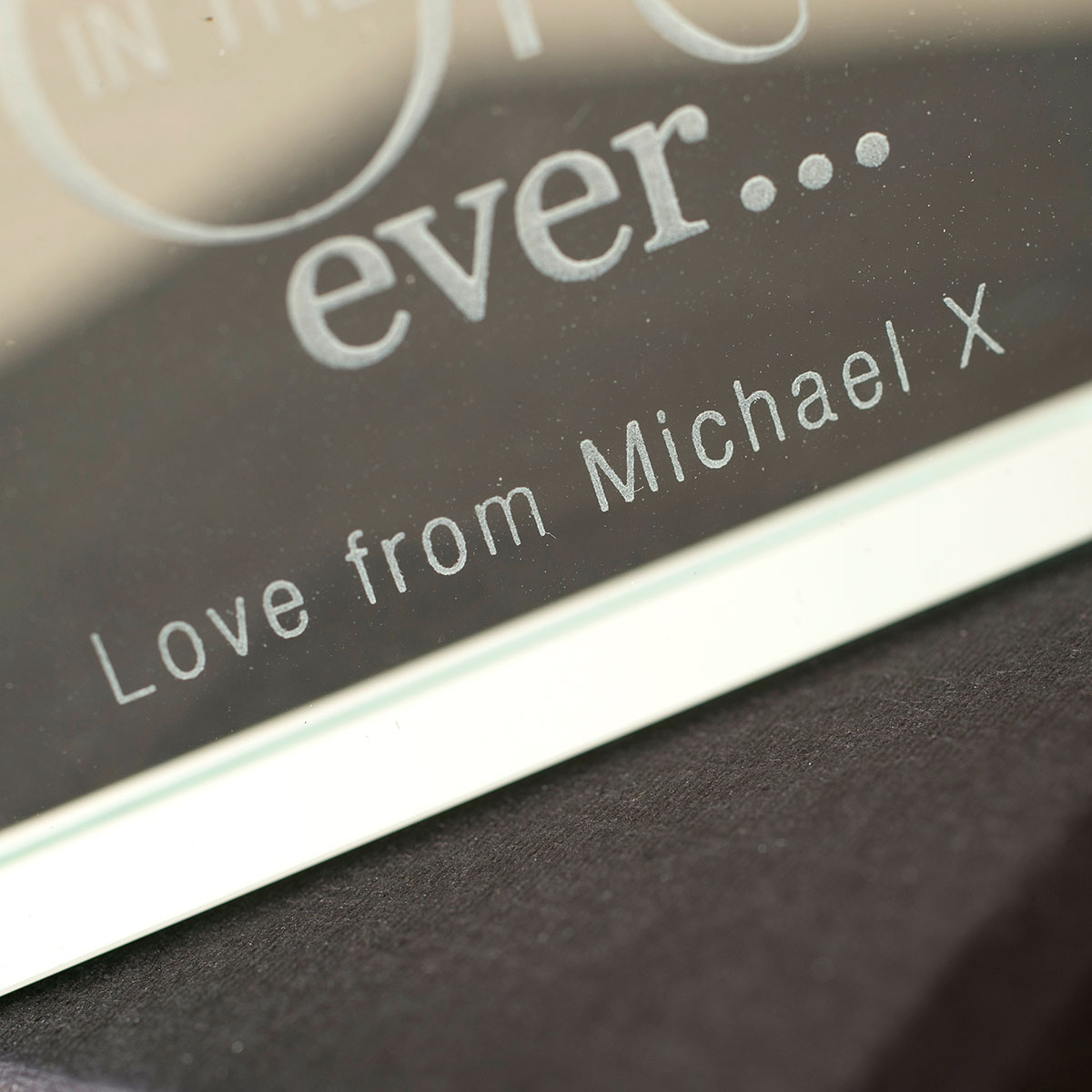 Personalised Glass Token - Best Grandad In The World Ever