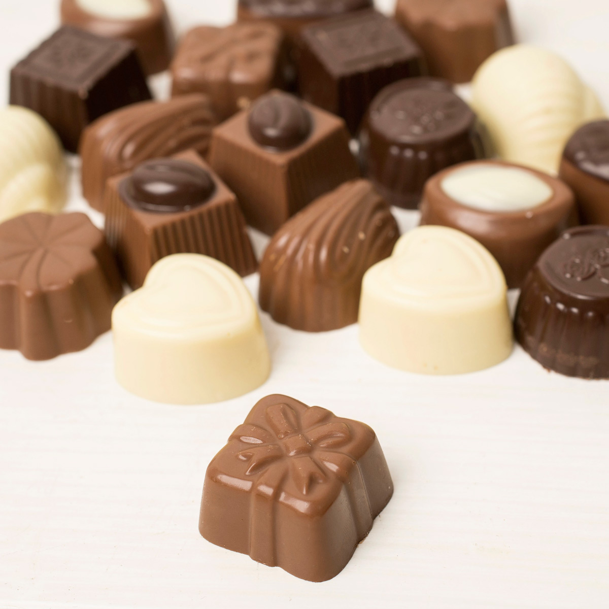 Create Your Own Photo Upload Belgian Chocolates - 4 Photos