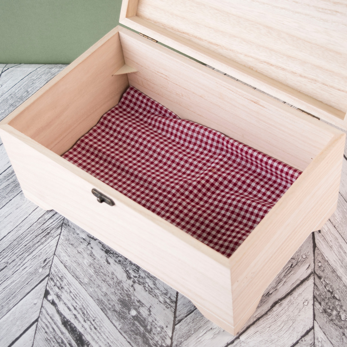 Personalised Wooden Box - Fishing Gear