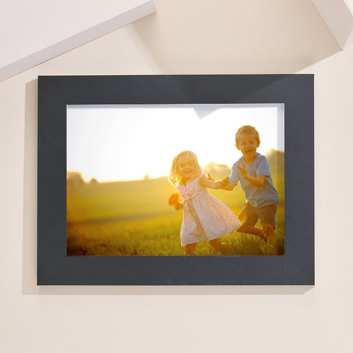 Create Your Own Photo Upload Framed Print - Full Landscape Picture