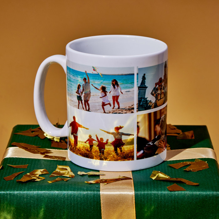 Create Your Own - Photo Upload Mug - 6 Photos