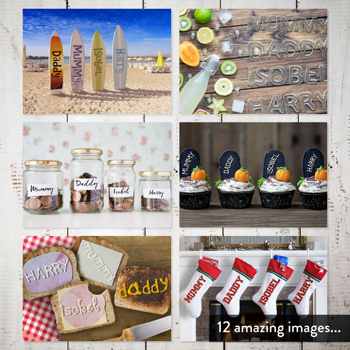Personalised Our Family Calendar - 7th Edition