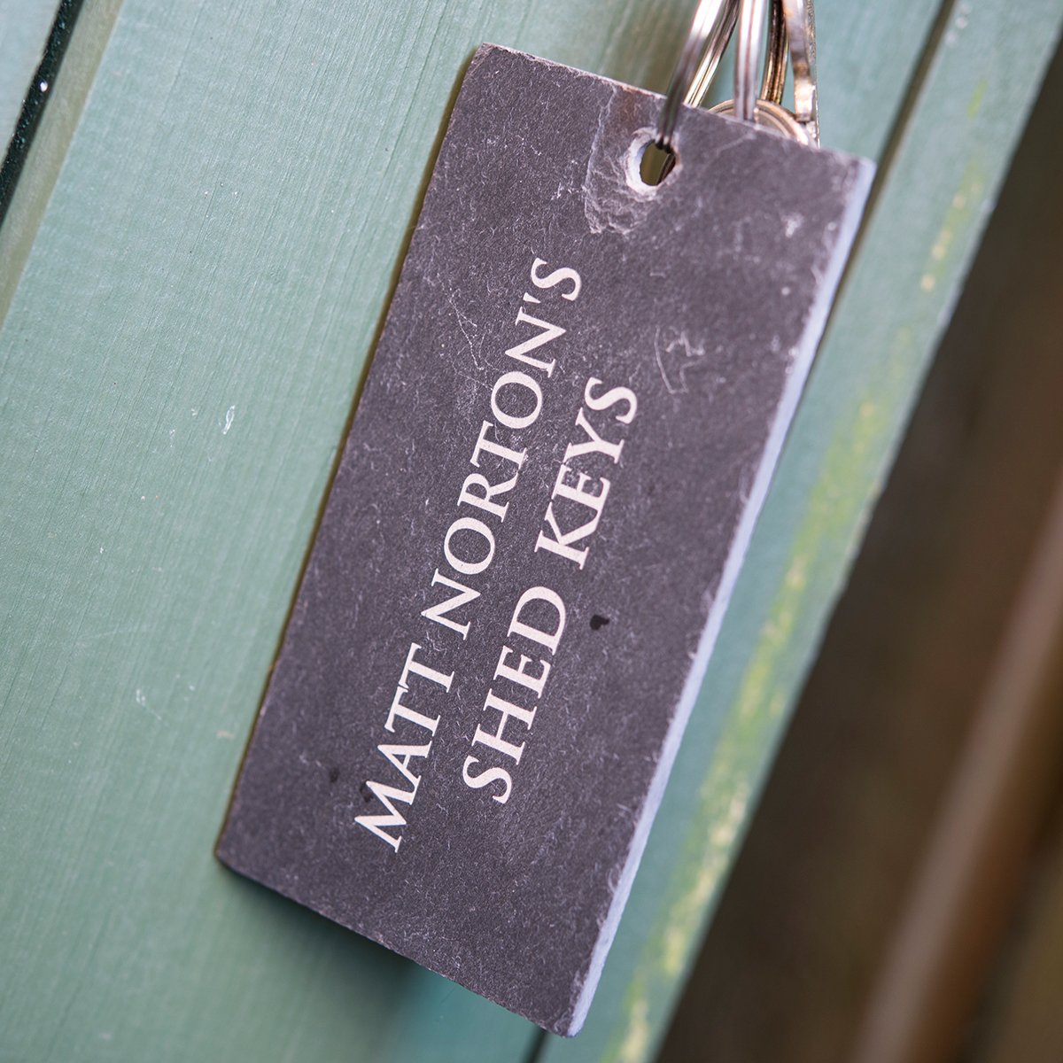 Personalised Slate Key Ring