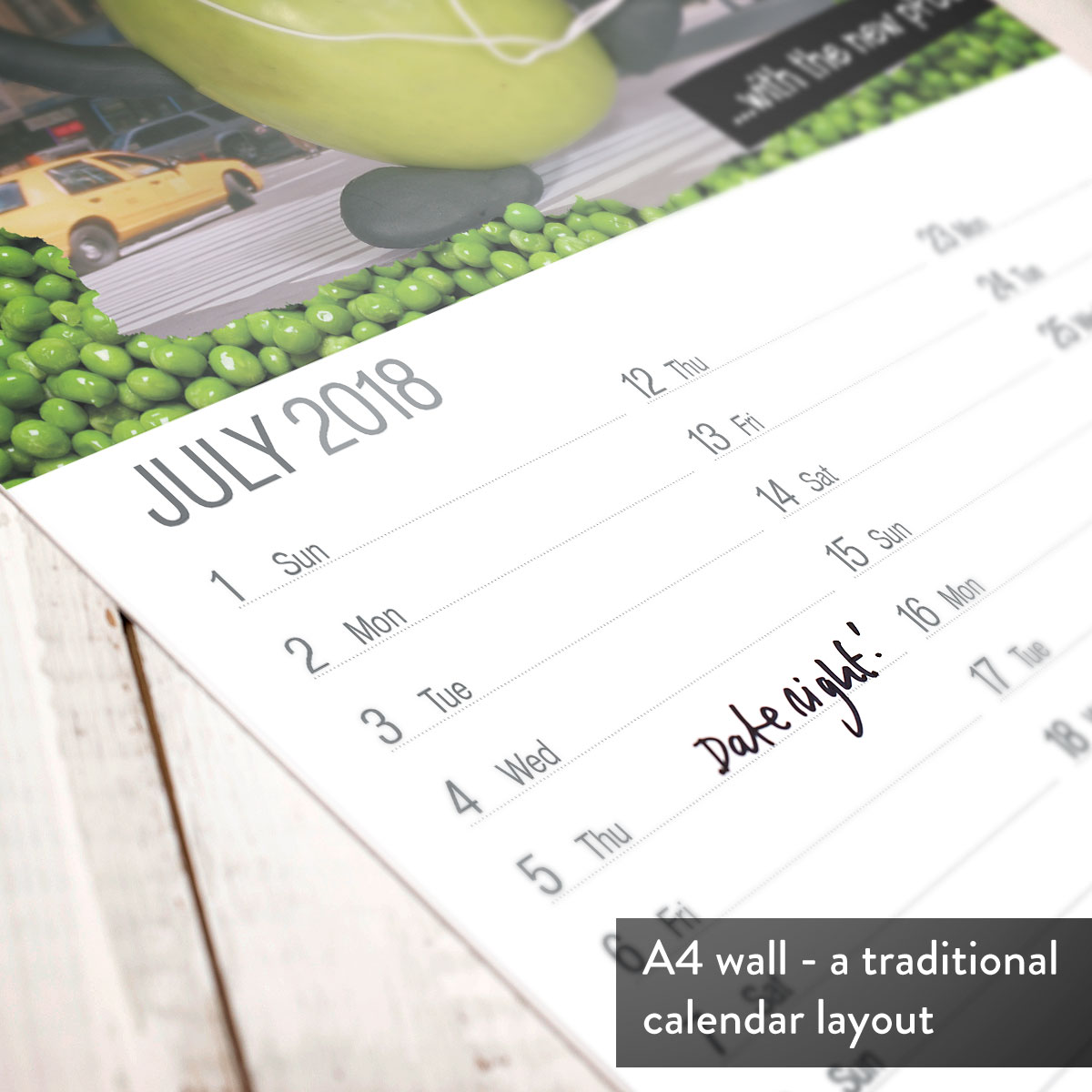 Personalised Violent Veg Calendar - New Edition