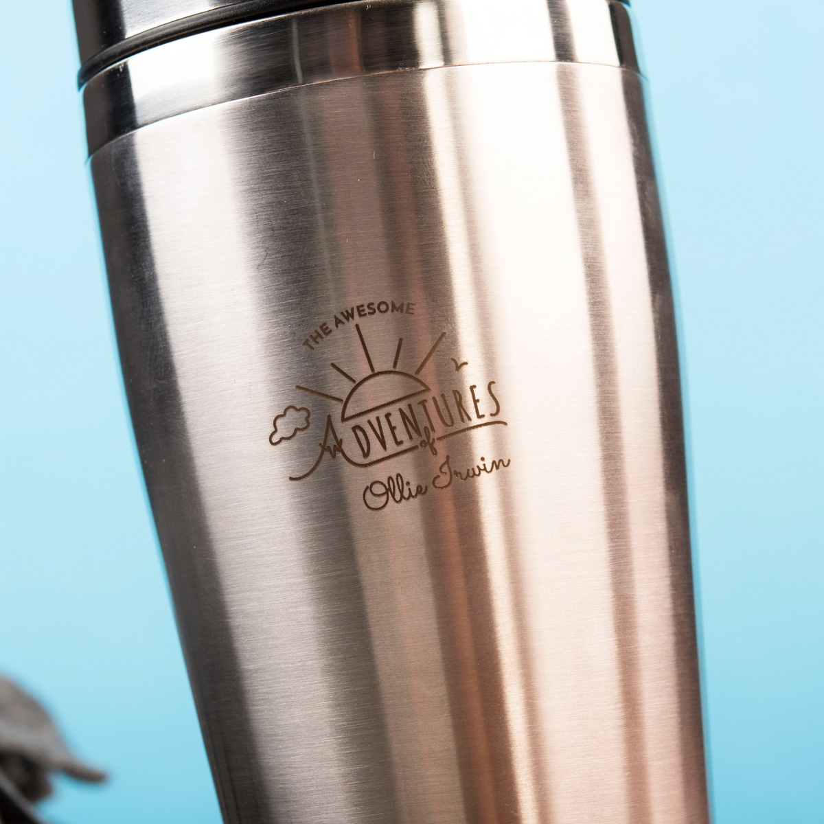 Personalised Travel Vacuum Flask - Awesome Adventures