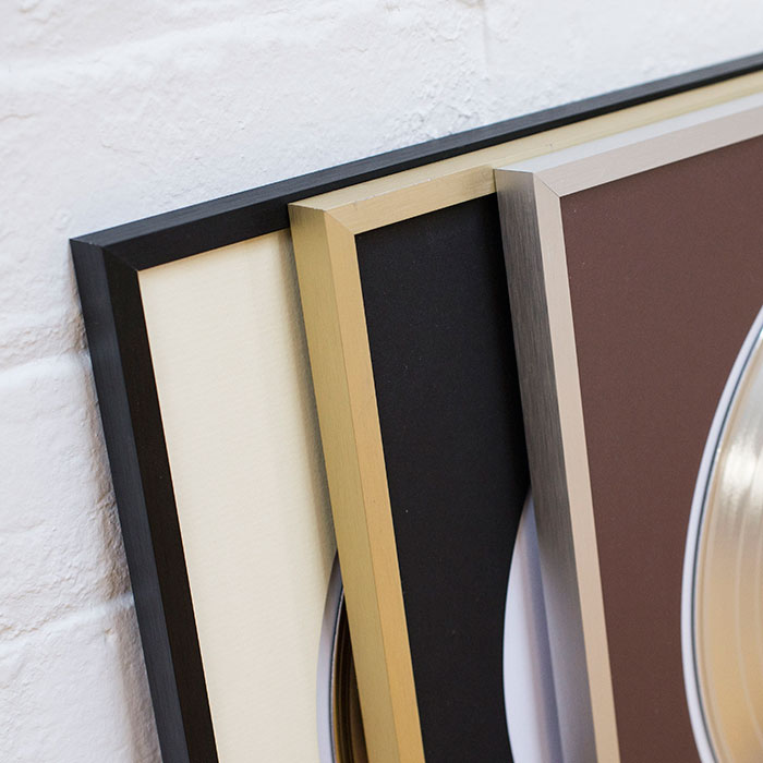 Personalised Framed Disc - Message