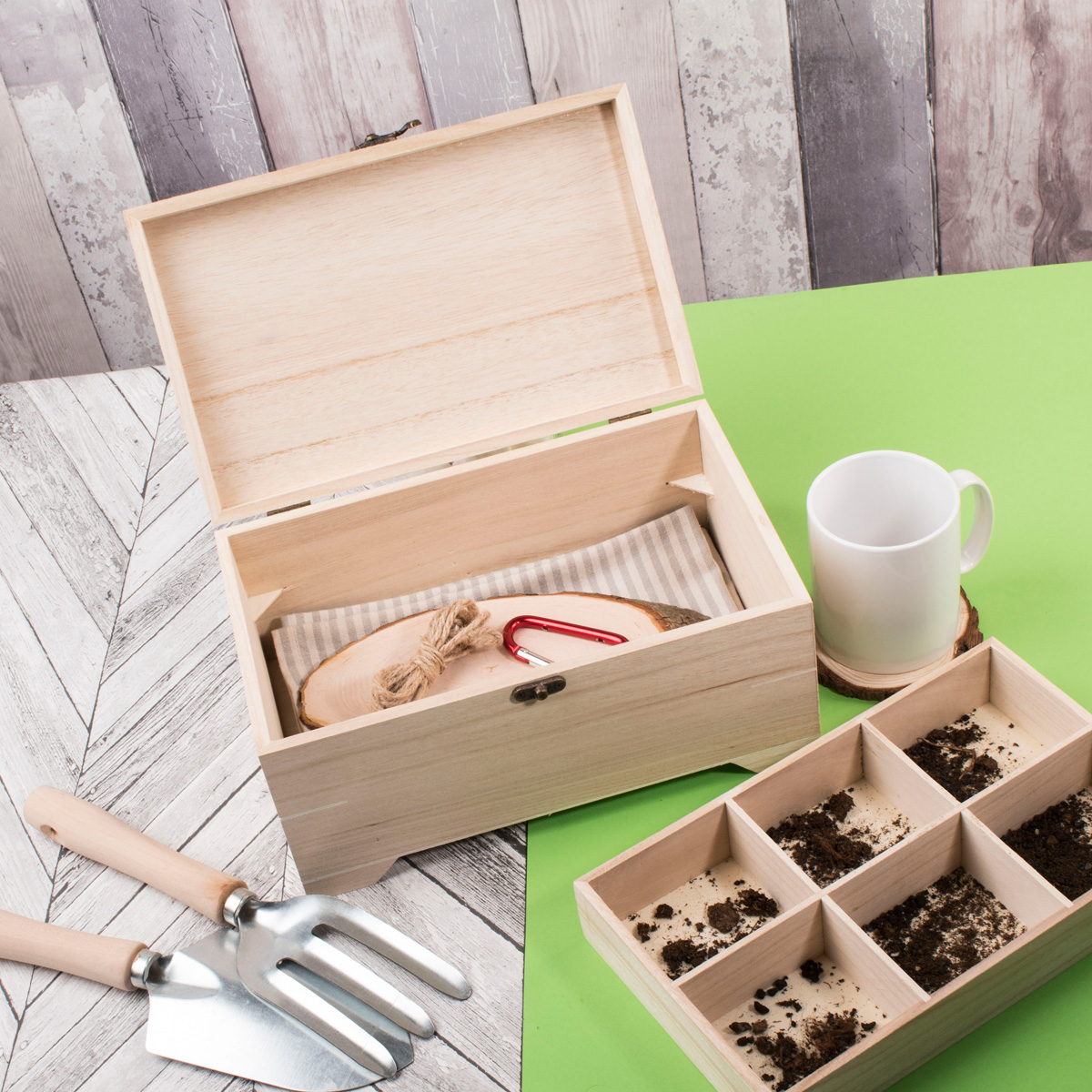 Personalised Wooden Box - Head Gardener