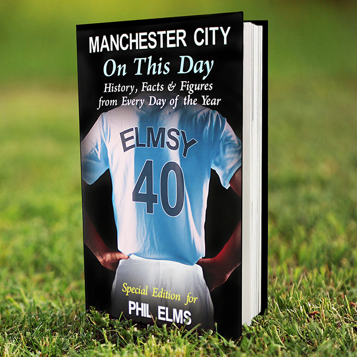 Personalised Football Team On This Day Book